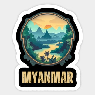 Myanmar Sticker